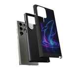 Neon Holographic Whale Phone Case | Tough Case
