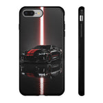 Camaro ZL1 Phone Case, Black Red Racing Stripe Studio Cover, Gift