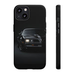 1978 Black Trans Am Firebird Hood Bird Tough Phone Case for Muscle Car Fans
