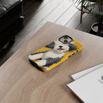 Sheepdog Hair Flip Phone Case Funny Dog Lover Gift