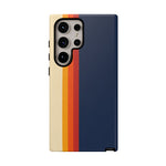 Retro Rainbow Stripe Phone Case | Tough Phone Case