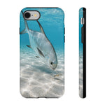 Permit Fishing Phone Case, Flats Fly Fishing Cover for Anglers