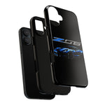 Blue C7 Z06 Sports Car Tough Phone Case Track Style Cover Gift
