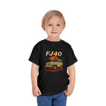 1973 FJ40 Toddler T-Shirt – Vintage Off-Road 4x4 Adventure Graphic Tee