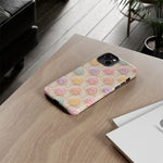 Pastel Swirl Lollipops Tough Case | Candy Pattern Phone Cover