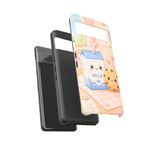 Milk Cookie Phone Case Cute Food Kawaii Tough Cover Gift Art