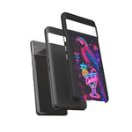 Neon Parrot Cocktails phone case | Tough Cases