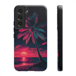 Retro 80s Trichrome Vaporwave Phone Case – Three-Color Aesthetic
