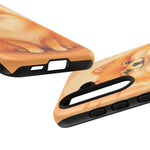 Pomeranian Tiny Fox Fluffy Art Tough Phone Case
