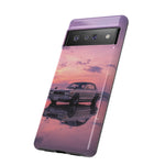 Silver Hakosuka Skyline Mirror Lake Tough Phone Case