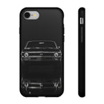 1970 Nova SS Phone Case Black, Classic Muscle Car Cover, Guys Gift