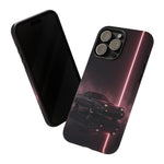FC RX-7 Pink Neon Fog Column Tough Case