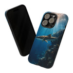 Cobia Reef Phone Case, Shaft of Light Ocean Fishing Tough Cover