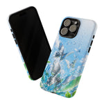 Copy of Silver Butterflies Tough Case | Blue Sky Water Droplets Phone Cover