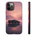 C8 Corvette Silhouette Pastel Horizon Case