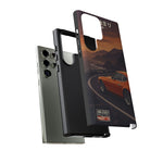 Datsun 240Z Classic JDM Sports Car Sunset Art Tough Phone Case