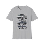 1984 Chevy Blazer Illustration T-Shirt | Vintage SUV Trio Tee