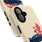 R34 Skyline Red Kanji Minimal Tough Phone Case