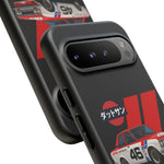 VintageDatsun 510 Racing Stripe JDM Tough Phone Case Cover Gift