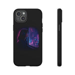 Girl at Window Night Cityphone Case | Tough Case