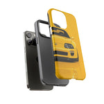 Yellow Supra Phone Case, MK4 90s JDM Legend Tough Protective Cover for Men
