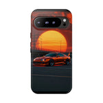 Supra MK4 Sunset Sports Car Phone Case