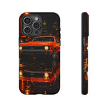 69 Nova SS Phone Case, Rainy City Night Muscle Car Tough Cover