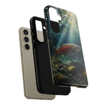 Salmon River Fishing Phone Case, Sunlit Current Cover