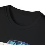 1959 Fairlane 500 Car Illustration T-Shirt | Vintage Classic Auto Design