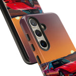Red C4 ZR-1 King of the Hill Art Tough Phone Case