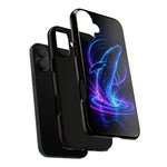 Neon Holographic Whale Phone Case | Tough Case