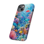 Underwater Coral Reef Phone Case | Colorful Tropical Fish Ocean Scene