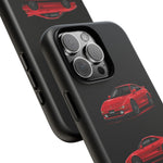 Red MR2 JDM Sports Car Phone Case Tough Multi View