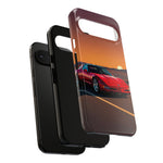 Red C4 ZR-1 King of the Hill Art Tough Phone Case