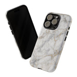 White Marble Pattern Phone Case | Tough Cover