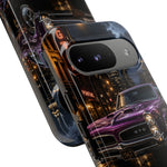 67 GTO Phone Case Purple, Rainy City Night Muscle Car Tough Cover