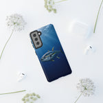 Yellowfin Tuna Phone Case, Deep Blue Water Tough Cover, Gift