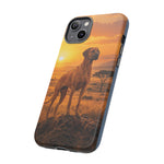 Rhodesian Ridgeback African Savanna Art Tough Phone Case