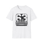 1963 Impala Distressed 63 Classic Car Classic Car T-Shirt Vintage Fan Gift