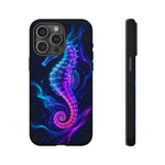 Neon Seahorse Phone Case | Tough Protective Case
