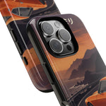 Datsun 240Z Classic JDM Sports Car Sunset Art Tough Phone Case