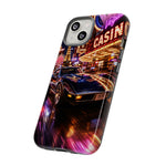 Vegas Strip Corvette Night Phone Case Neon Tough Case