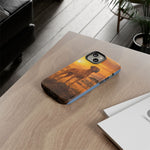 Rhodesian Ridgeback African Savanna Art Tough Phone Case