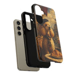 Poodle in Beret Phone Case | Vintage Paris Café Illustration