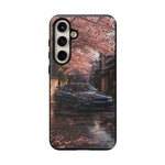 Cherry Blossom Street Scene R34 Skyline GTR Tough Case | Car Photo Cover