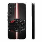 Camaro ZL1 Phone Case, Black Red Racing Stripe Studio Cover, Gift