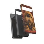 Pekingese Imperial Chinese Art Tough Phone Case