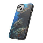 Grouper Reef Phone Case, Sunbeam Ledge Marine Art Tough Cover