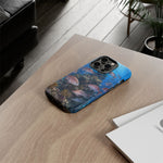 Snapper Reef Phone Case, Sunlit School Ocean Fishing Tough Cover