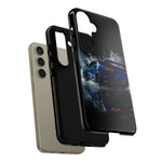 Camaro ZL1 Phone Case, Blue Track Smoke Studio Cover
